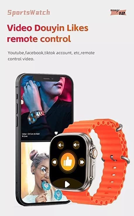 Orange X8 Ultra Smart Watch (ORANGE), Bluetooth, Cellular
