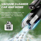 180° Inflator Foldable Suction Portable Air Duster with LED Light